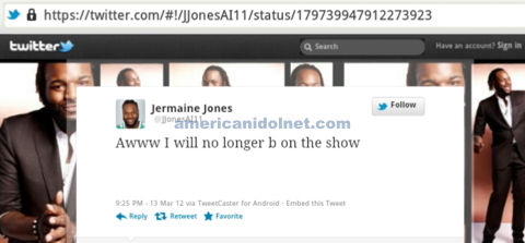 Jermaine Jones disqualified
