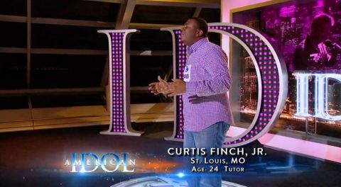 Curtis Finch Jr audition on American Idol