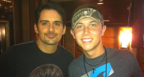 Scotty McCreery and Brad Paisley