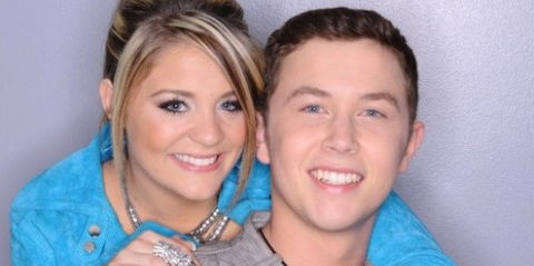 Lauren Alaina and Scotty McCreery