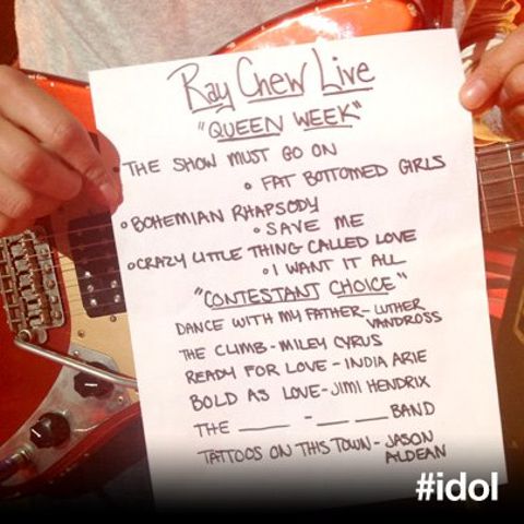 American Idol 2012 spoilers Top 6 song list