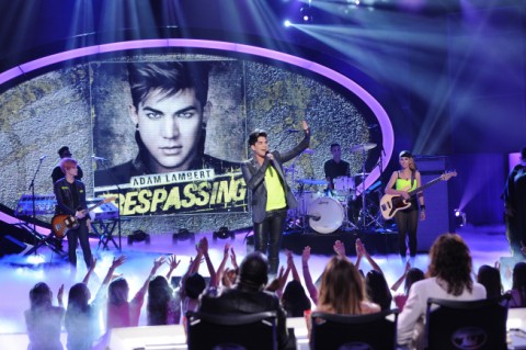 Adam Lambert on American Idol 2012