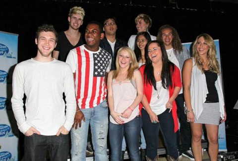 American Idol 2012 Top 10 tour 