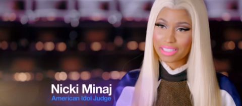 Nicki Minaj on American Idol