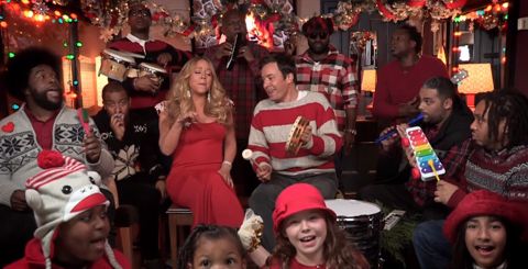 American Idol judge Mariah Carey - Christmas