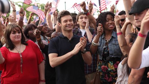 Ryan Seacrest at American Idol auditions