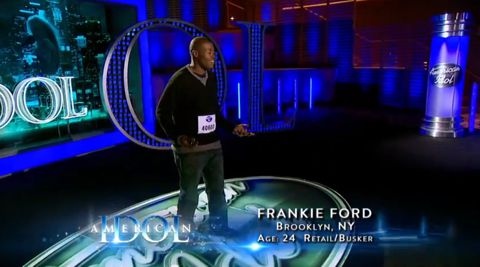 Frankie Ford auditions on American Idol 2013