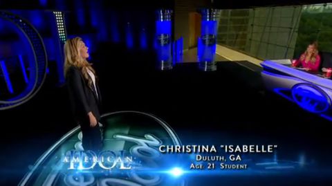 Isabelle Pasqualone audition on American Idol 2013