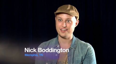Nick Boddington on American Idol