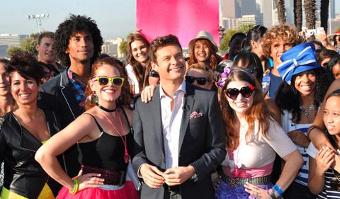 Ryan Seacrest at American Idol auditions