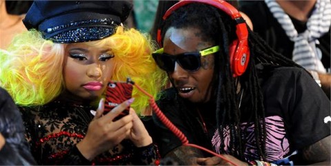 Nicki and lil wayne american idol