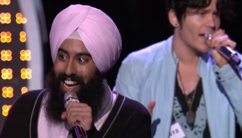 Gurpreet Sarin performs on American Idol 2013