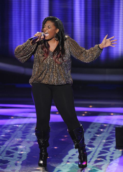 Candice Glover on AMERICAN IDOL