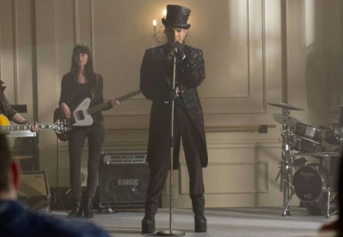 Adam Lambert on Glee as Starchild