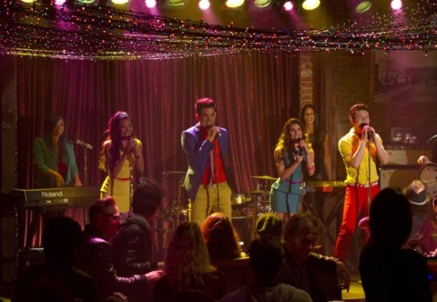 Kurt's band performs on Glee - Source: FOX