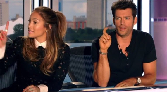 American Idol Judges Jennifer Lopez and Harry Connick Jr. - Source: FOX/YouTube