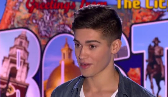 Austin Percario American Idol 2014 - Source: FOX/YouTube