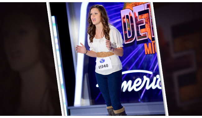 Megan Waltman American Idol 2014 Auditions Detroit