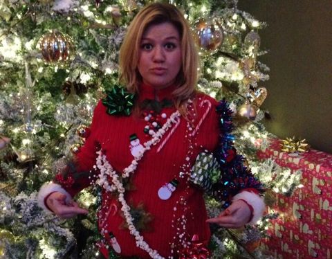 Kelly Clarkson pregnant at Christmas