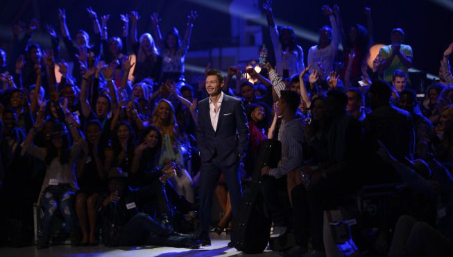 Ryan Seacrest hosts American Idol
