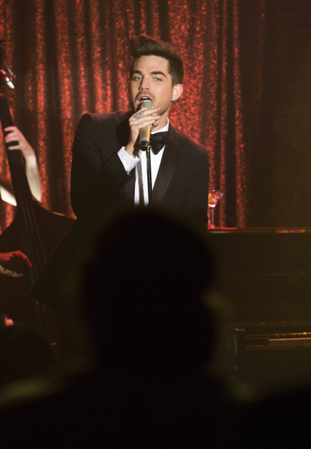 Adam Lambert Glee Trio Photos 10