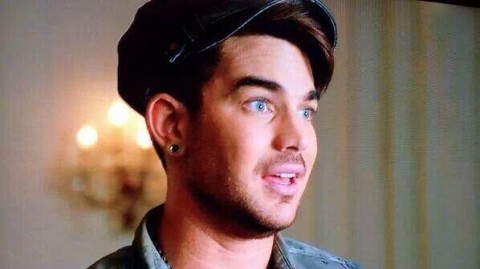 Adam Lambert Glee Trio Photos 9