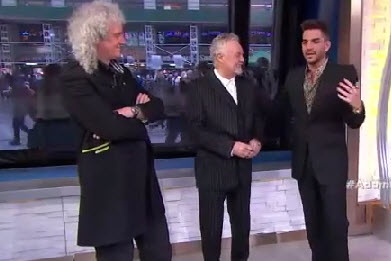 Adam Lambert on Good Morning America