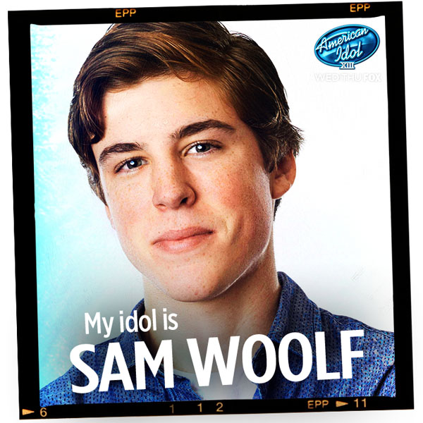 Sam Woolf on American Idol