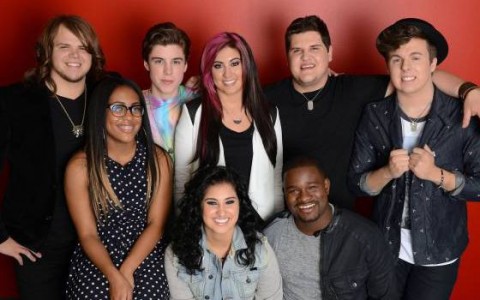 Top 8 on American Idol 2014