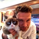 Grumpy Cat & Ryan Seacrest on Idol