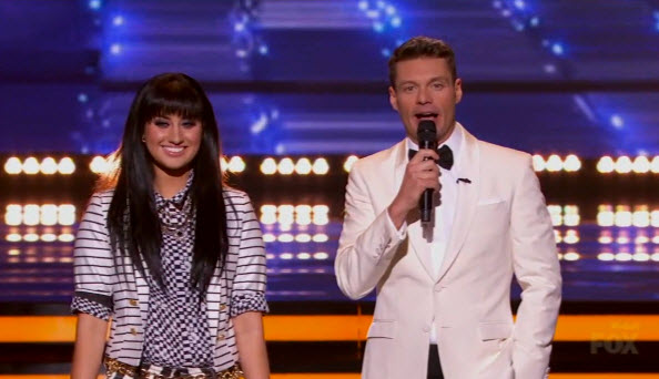 American Idol 2014 Finale Jena Irene and Ryan Seacrest