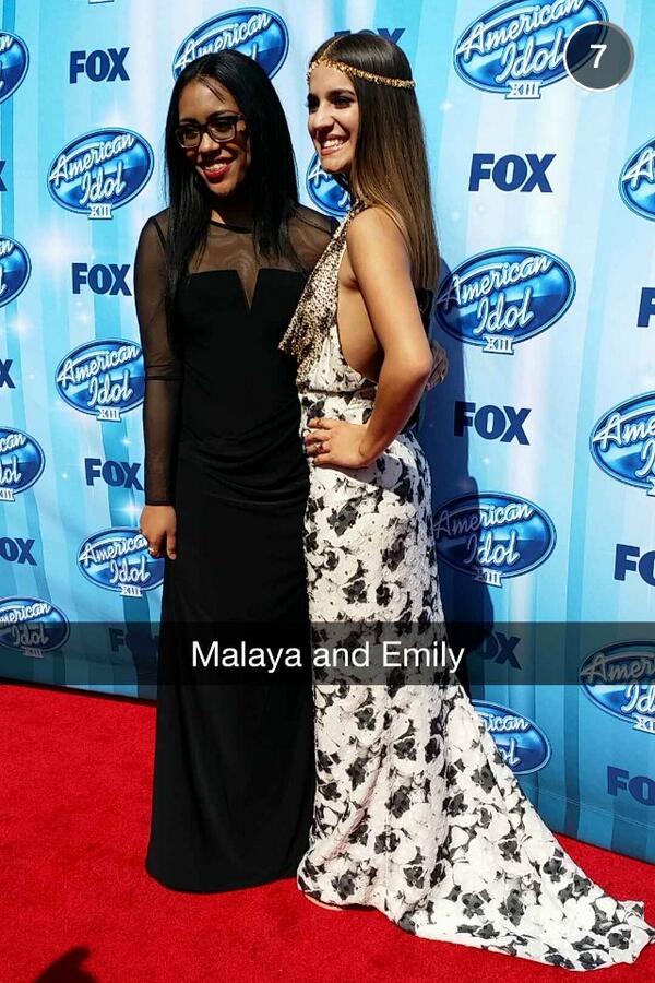 American Idol Finale Malaya Watson and Emily Piriz