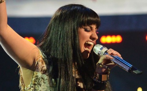 Jena Irene performs on American Idol 2014