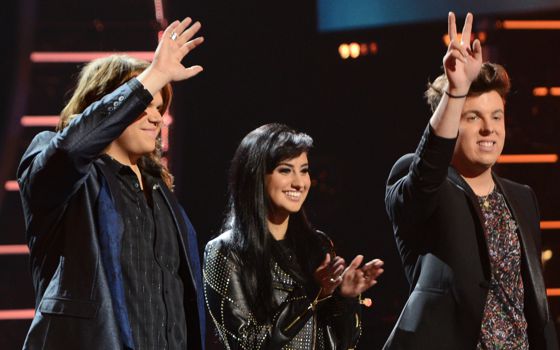 American Idol 2014 Top 3 finalists