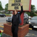 Hometown support for Caleb Johnson