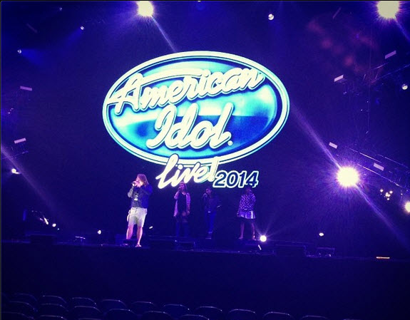 American Idol 2014 Live Tour (Instagram)