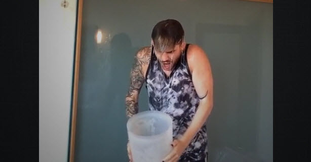 ALS Ice Bucket Challenge Adam Lambert 3