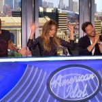 American Idol 2015 Judges celebrate a great audition