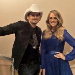 Carrie Underwood & Brad Paisley at CMA event