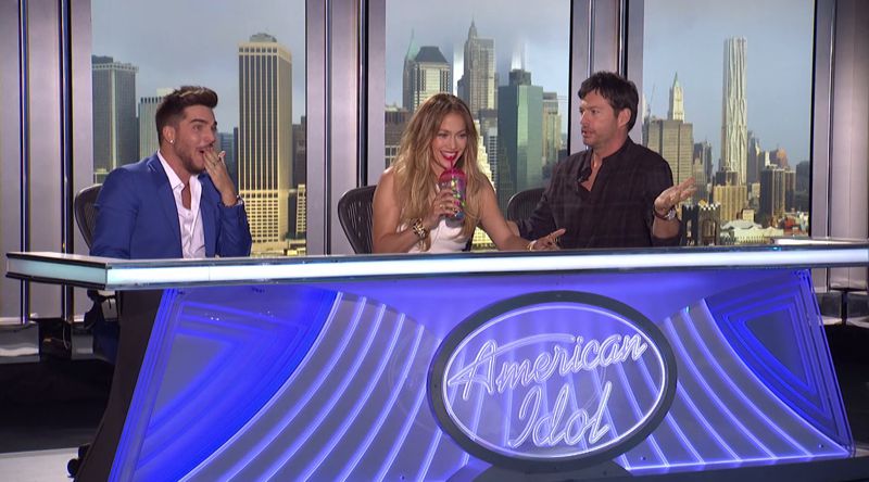 Adam Lambert at American Idol 2015 auditions – 02
