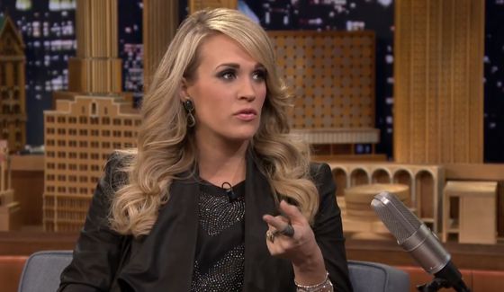 Carrie Underwood on The Tonight Show - Source: NBC