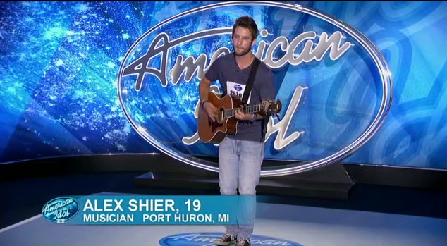 American Idol Alex Shier