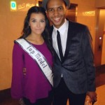 Rayvon Owen with Miss Florida Teen Top Model