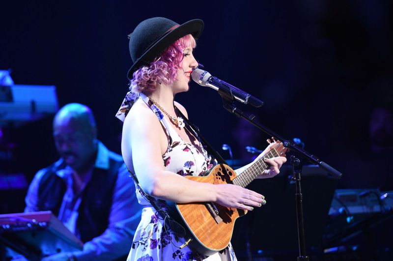 Joey Cook performs
