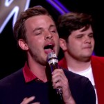 Clark Beckham sings on American Idol