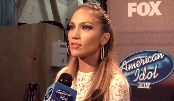 Jennifer Lopez on American Idol 2015
