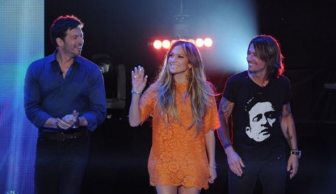American Idol 2015 Judges on Top 12 night