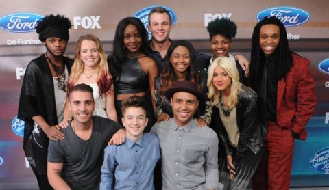 American Idol 2015 Top 12 Finalists Party