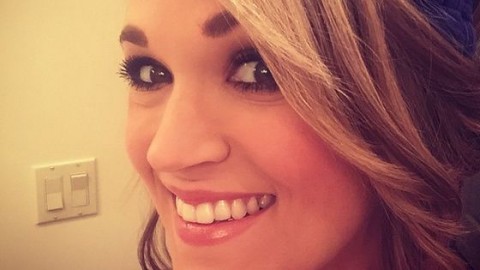 Carrie Underwood smiles for her fans - Source: Instagram