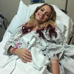 Maddie Walker with ruptured appendix